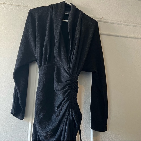 Line + Dot Ariel Gown black size XSmall - Picture 4 of 14